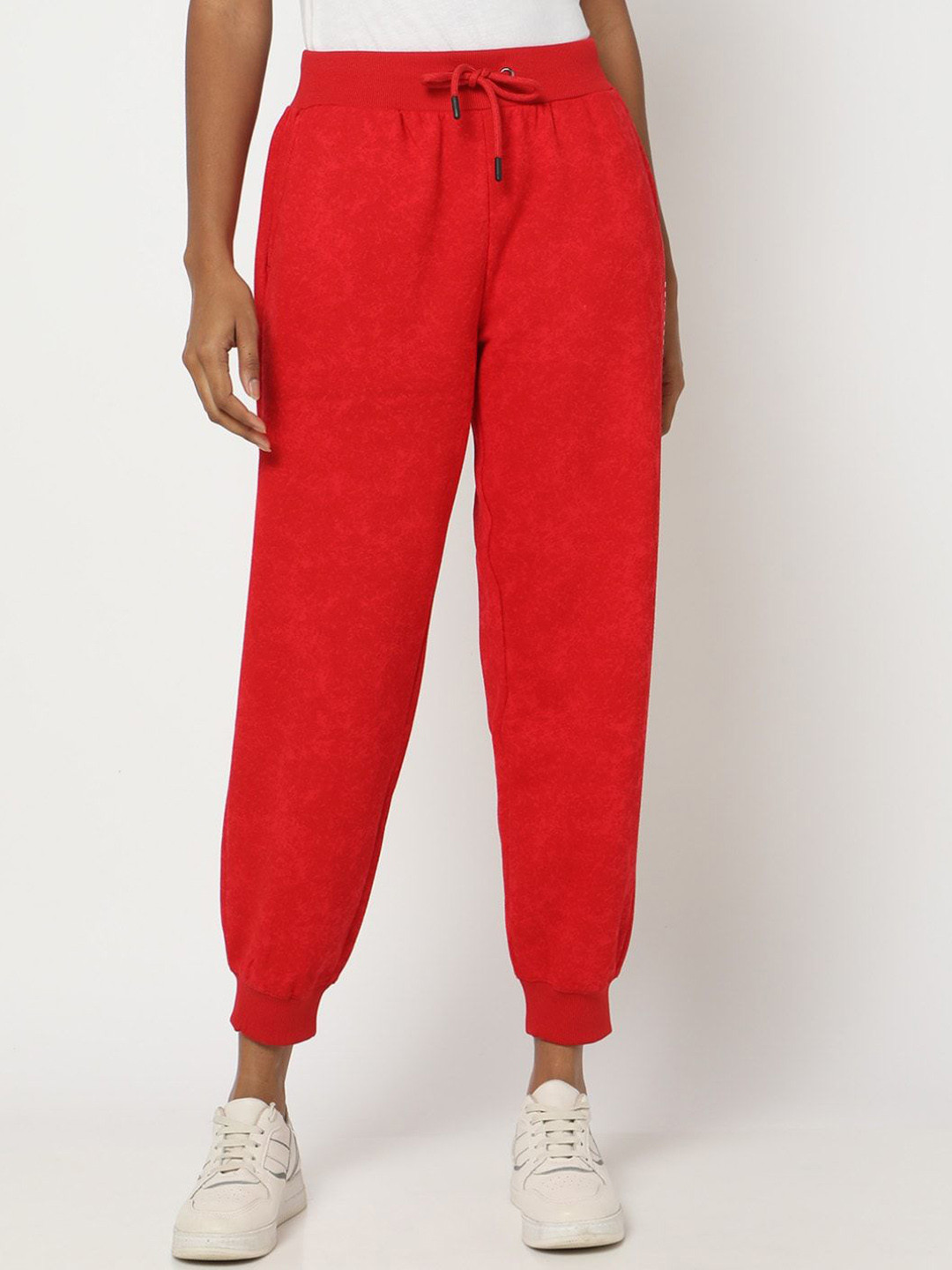 GAP Women Abstract Pattern Relaxed-Fit Joggers