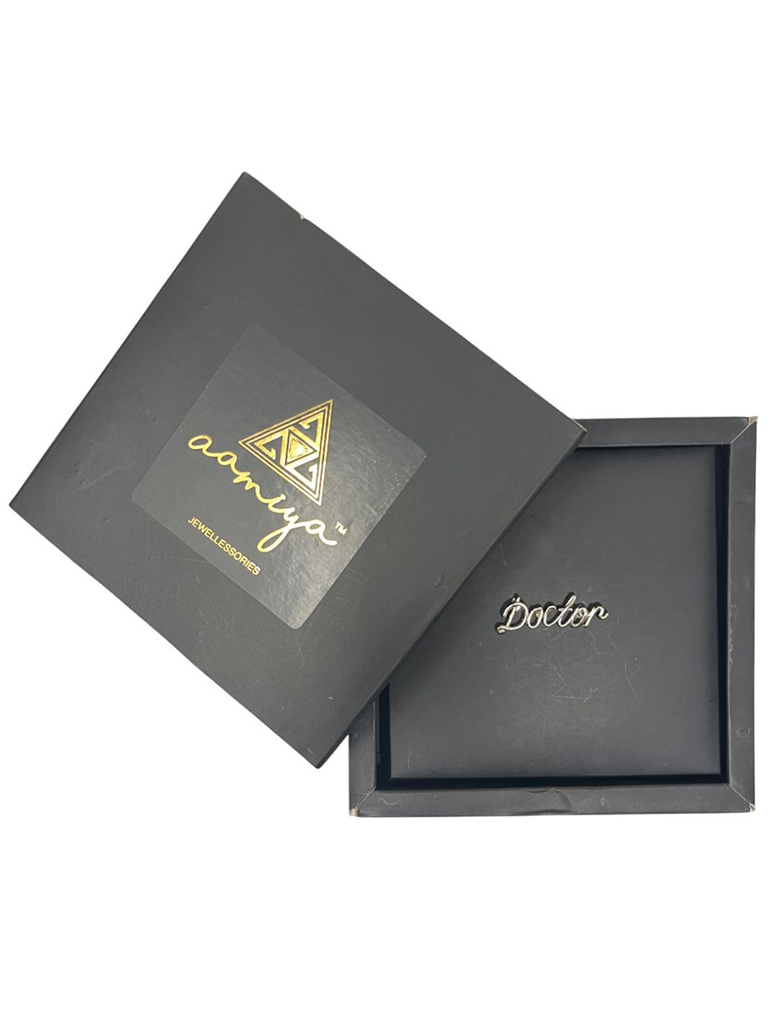 AAMIYA CREATIONS Men Medical Doctor Statement Brooch