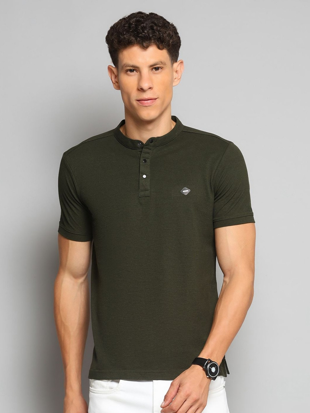 Cloak & Decker Polo Collar Short Sleeves Cotton T-shirt