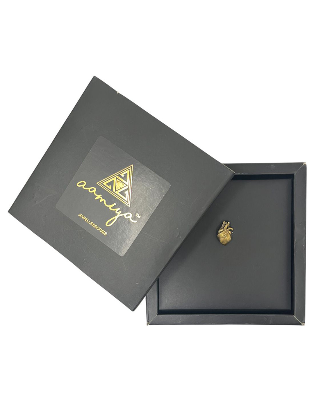 AAMIYA CREATIONS Men Heart Human Medical Doctor Statement Brooch