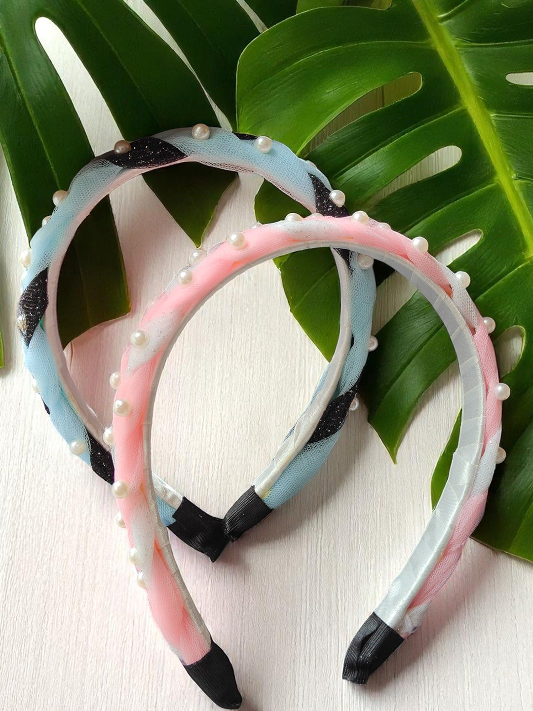 LYTIX Girls Set Of 2 Premium Hair Bands