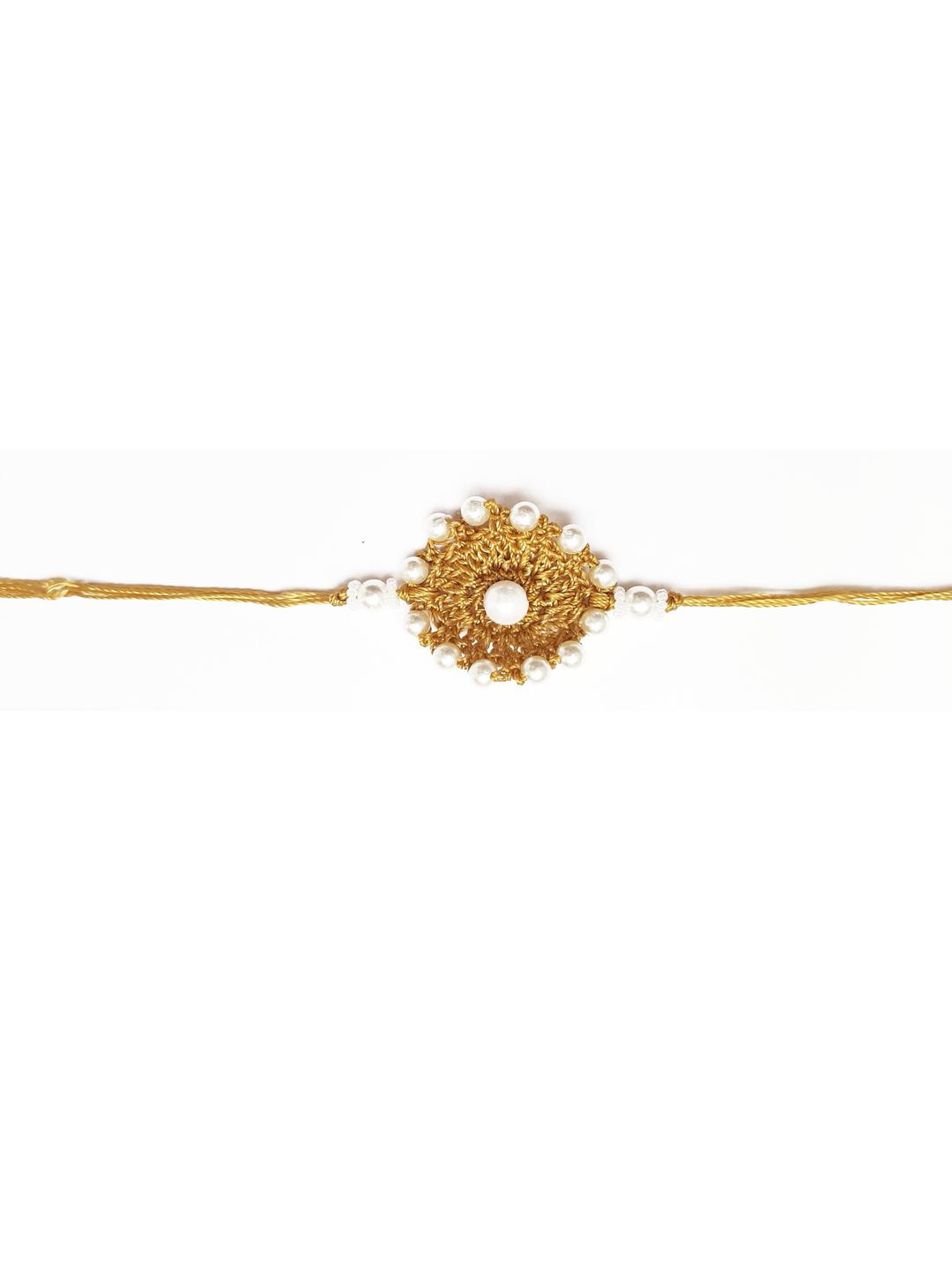 My Little Princess Unisex Gold Rakhi