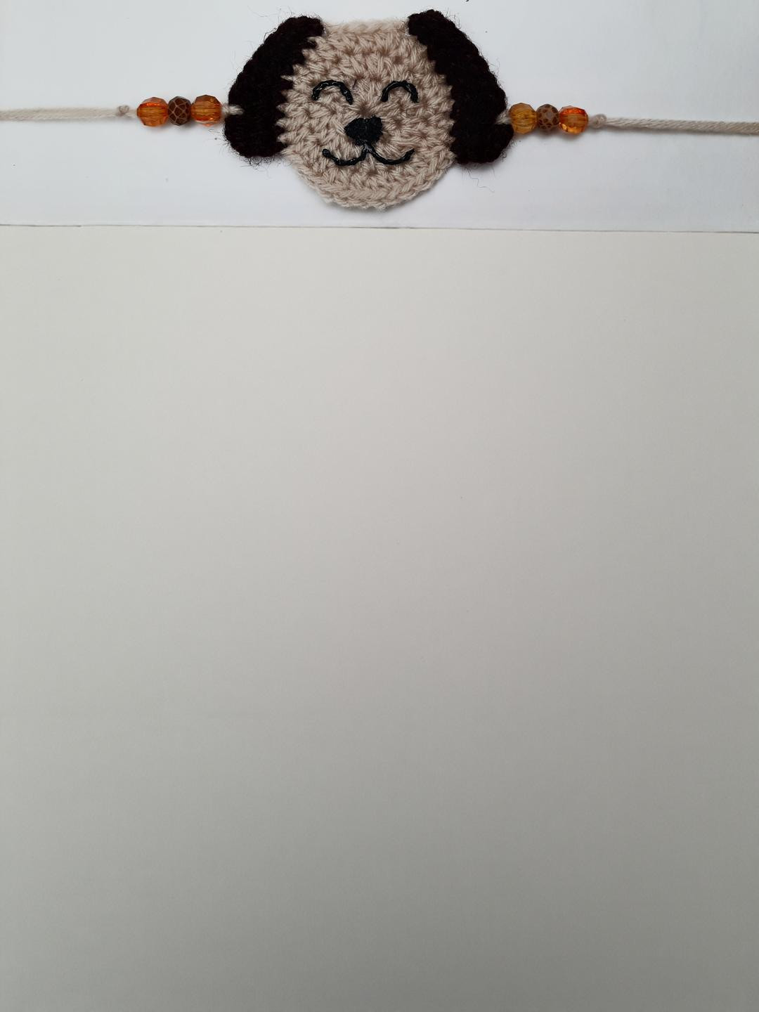 My Little Princess Unisex Brown Rakhi