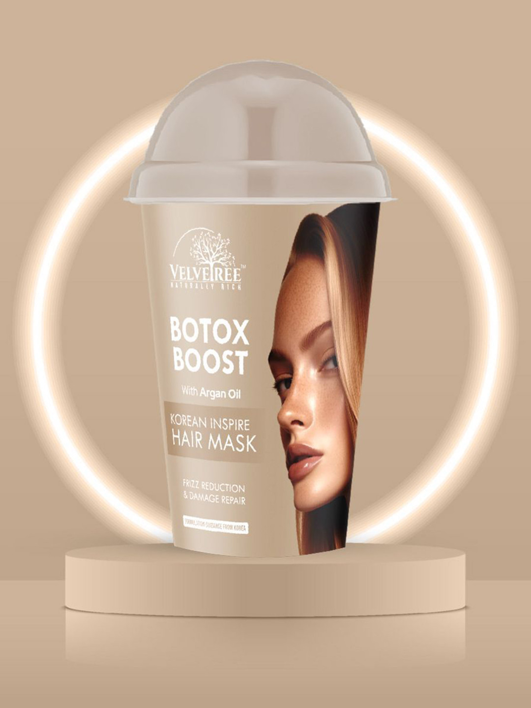 Velvetree Botox Boost Korean Inspire Hair Mask with Argan Oil - 800 ml