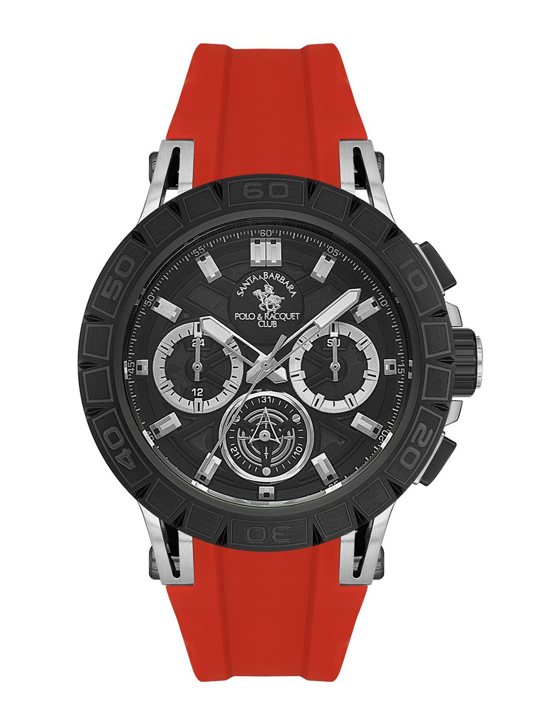 SANTA BARBARA POLO & RACQUET CLUB Men Dial & Straps Analogue Watch SB.5.10004-6