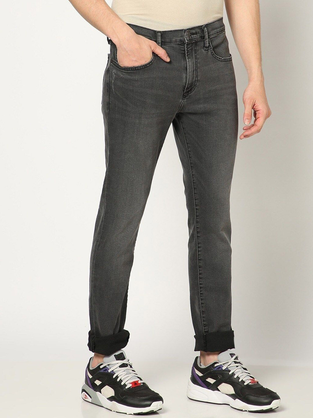 GAP Light-Faded Skinny-Fit Mid-Rise Jeans