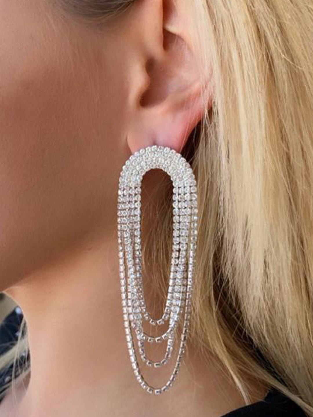 Arzonai Stainless Steel Earrings