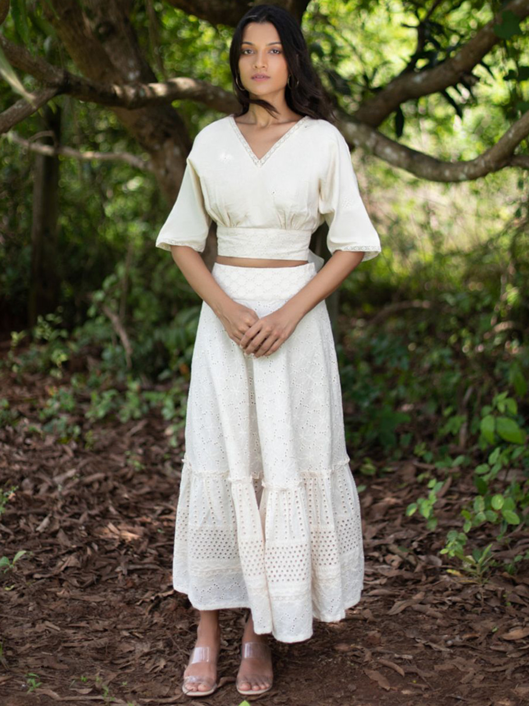 Gulabo by Abu Sandeep Hakoba A-Line Maxi Skirt