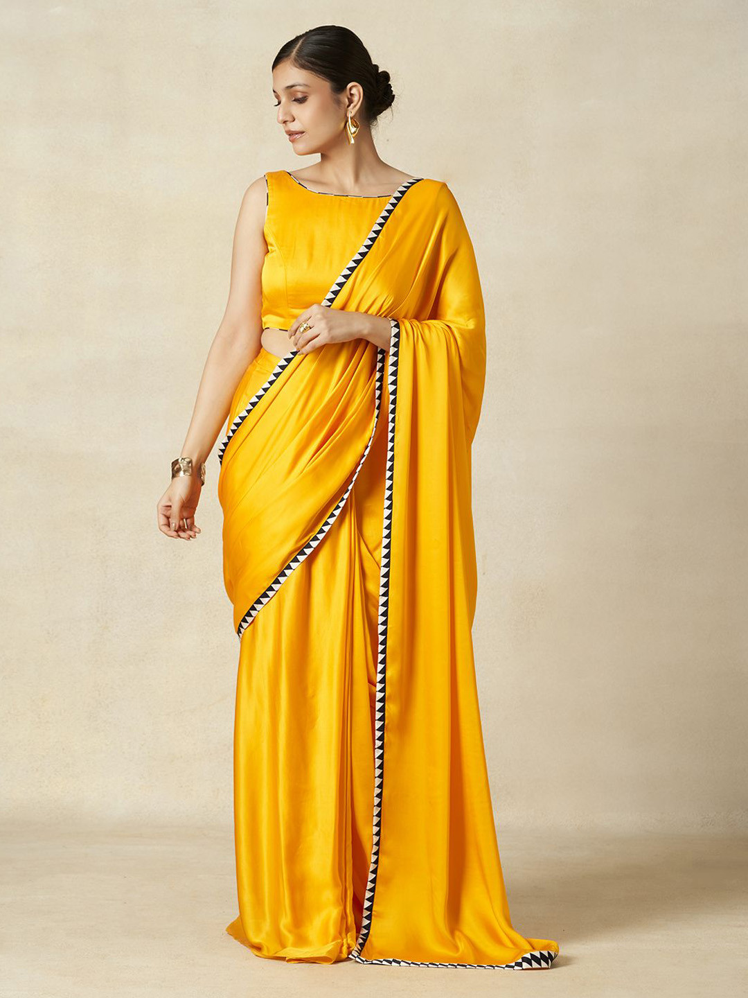 Gulabo by Abu Sandeep Boat Neck Saree Blouse