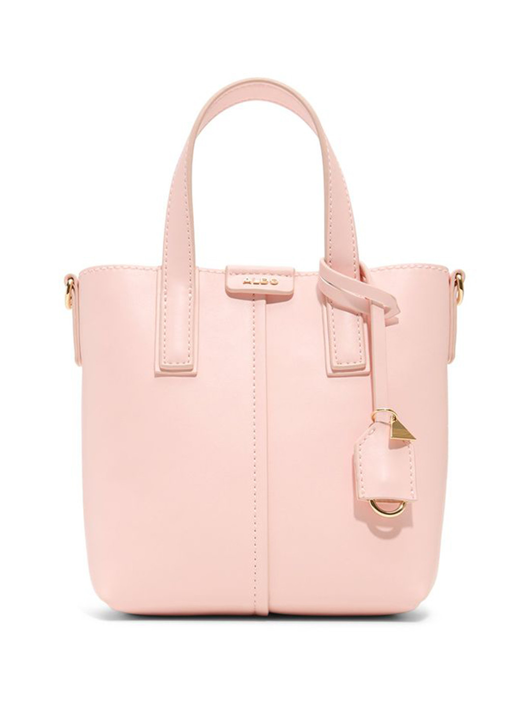 ALDO AMELINA Satchel Buckle Structured Handheld Bag