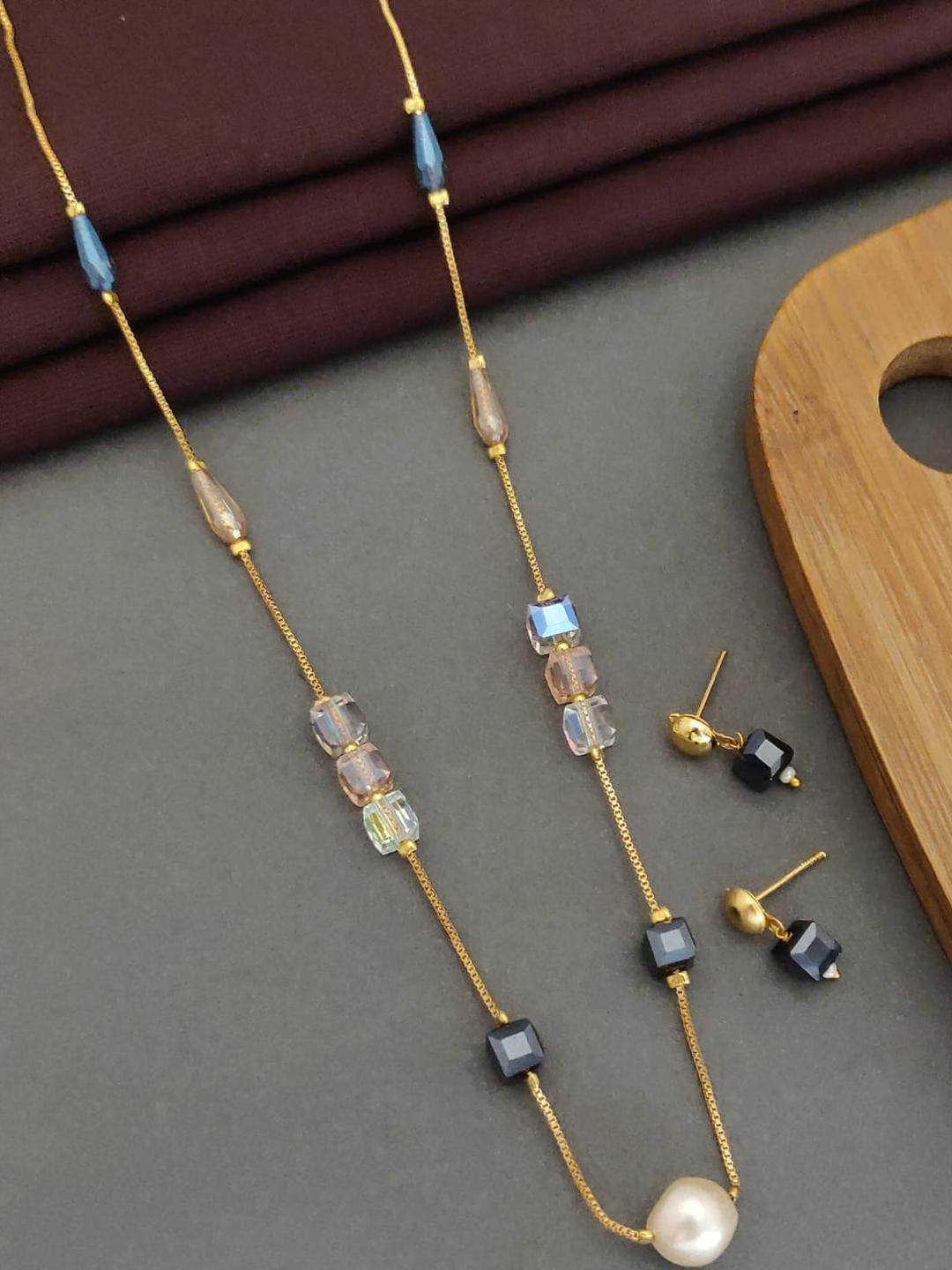 RACHANA FASHION Gold-Plated Necklaces & Earrings