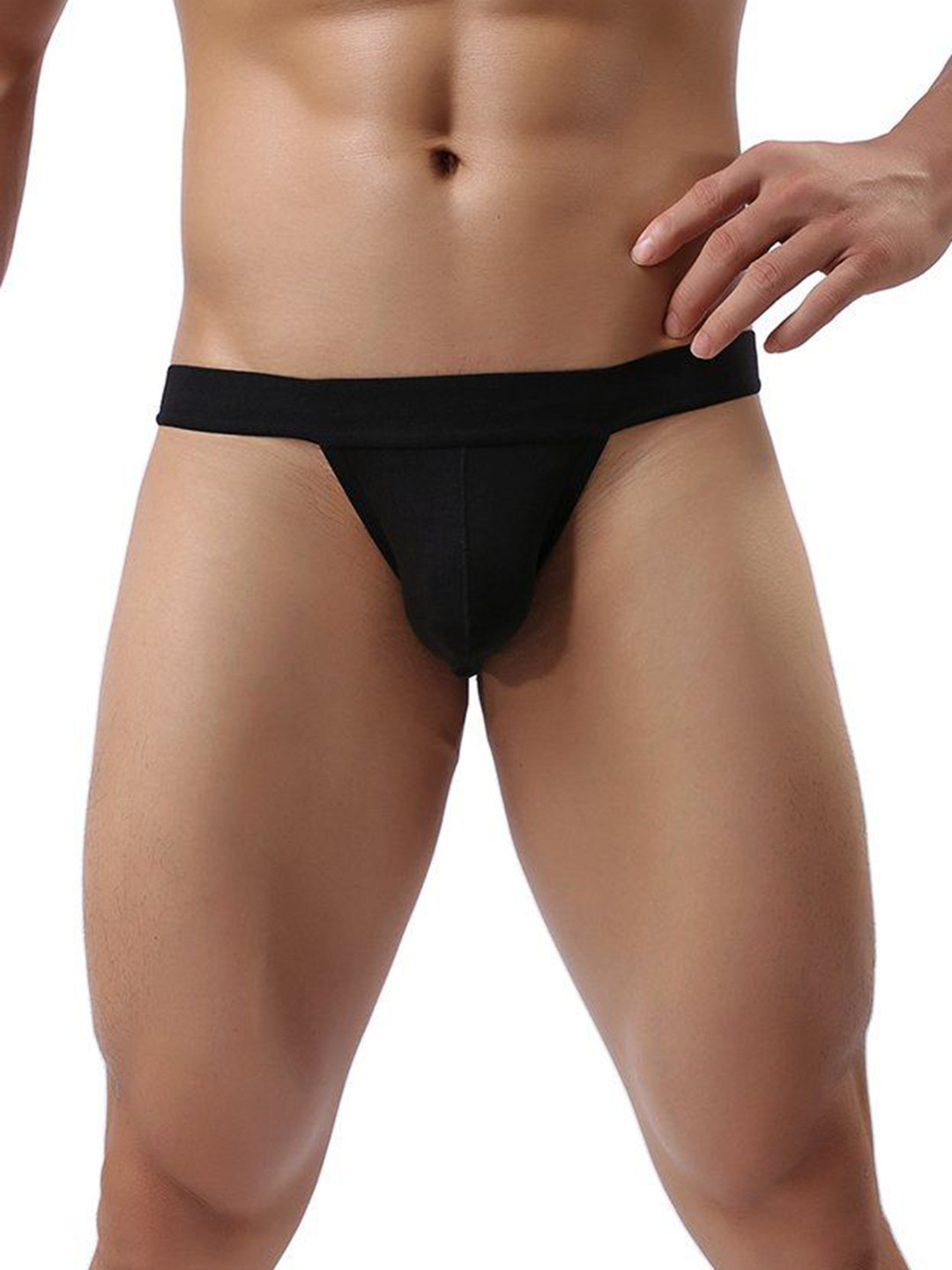 Moodstring Low-Rise ThongBrief ML-07604-BK-S
