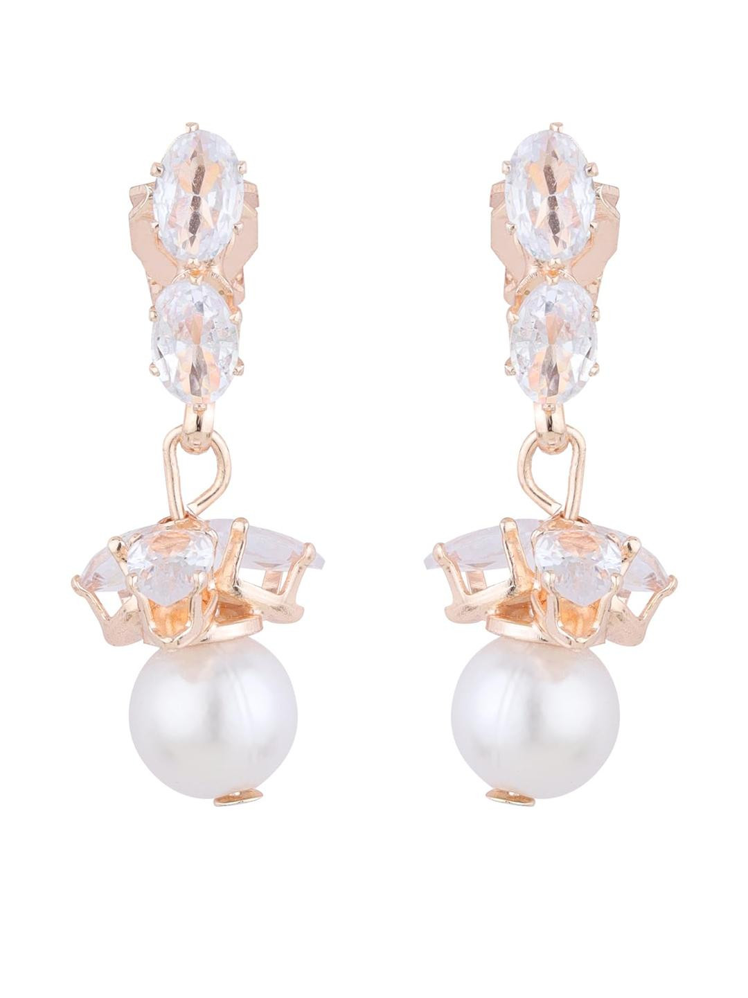 Crystal Stud Cuff Clips | Non-Piercing Earrings for Cartilage & Helix | Premium Gold-Plated Earcuff