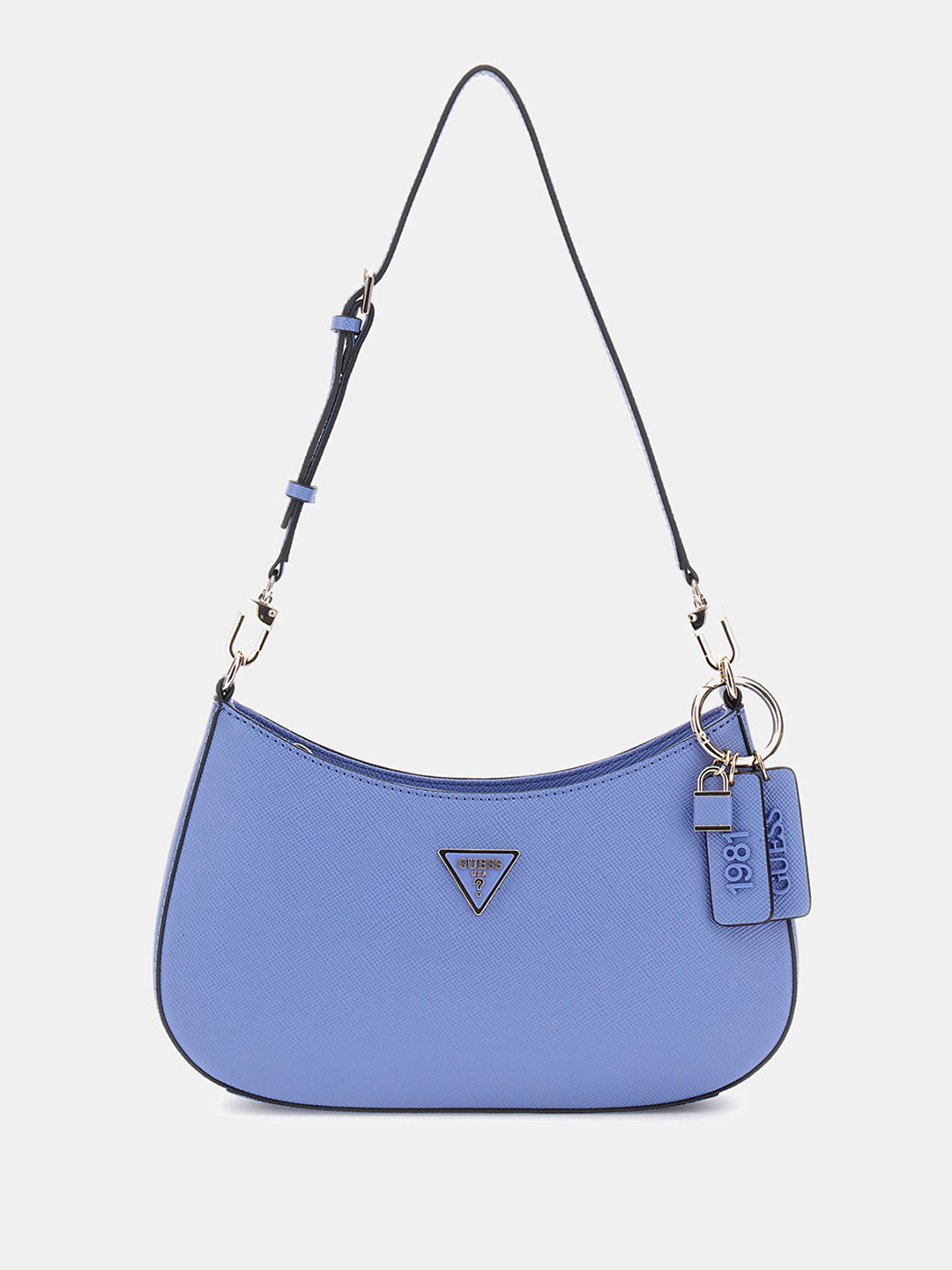 GUESS Structured Detachable Sling Strap PU Shoulder Bag
