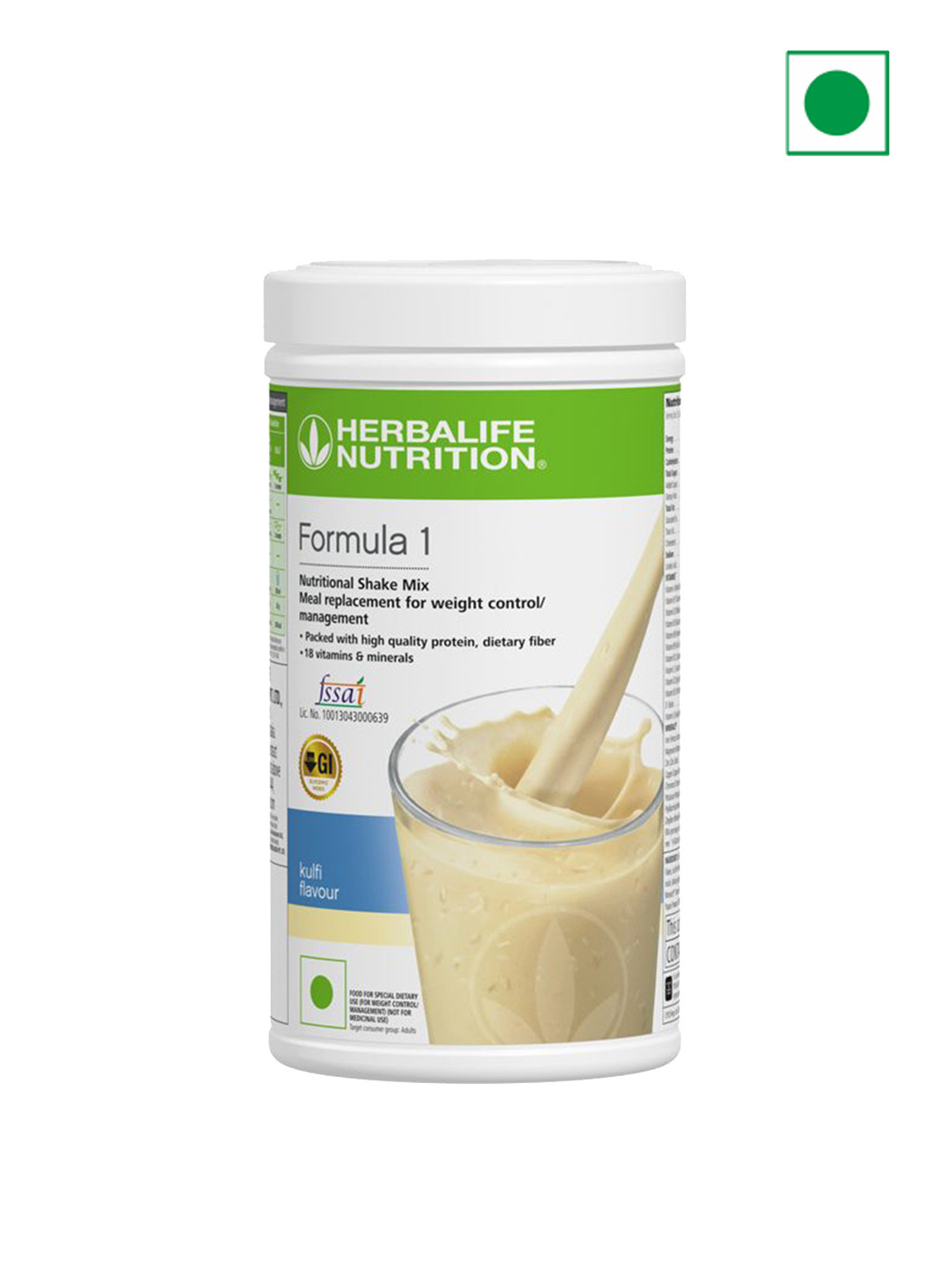 HERBALIFE NUTRITION Formula 1 Shake - 500 g - Kulfi Flavor