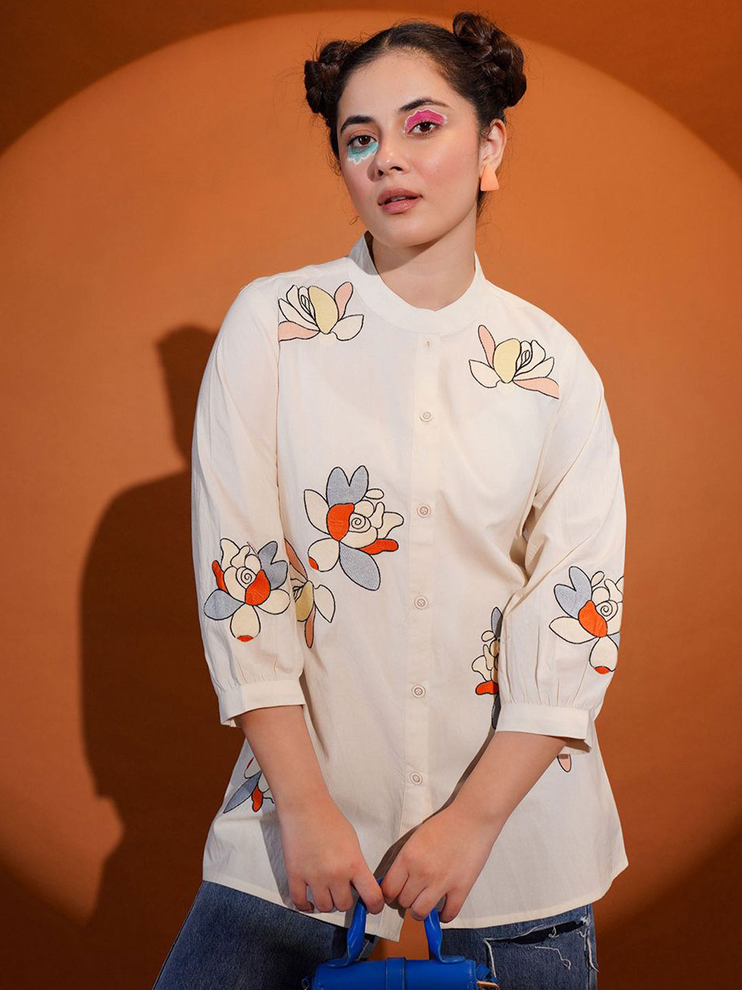 ZUMMER Modern Floral Semiformal Shirt