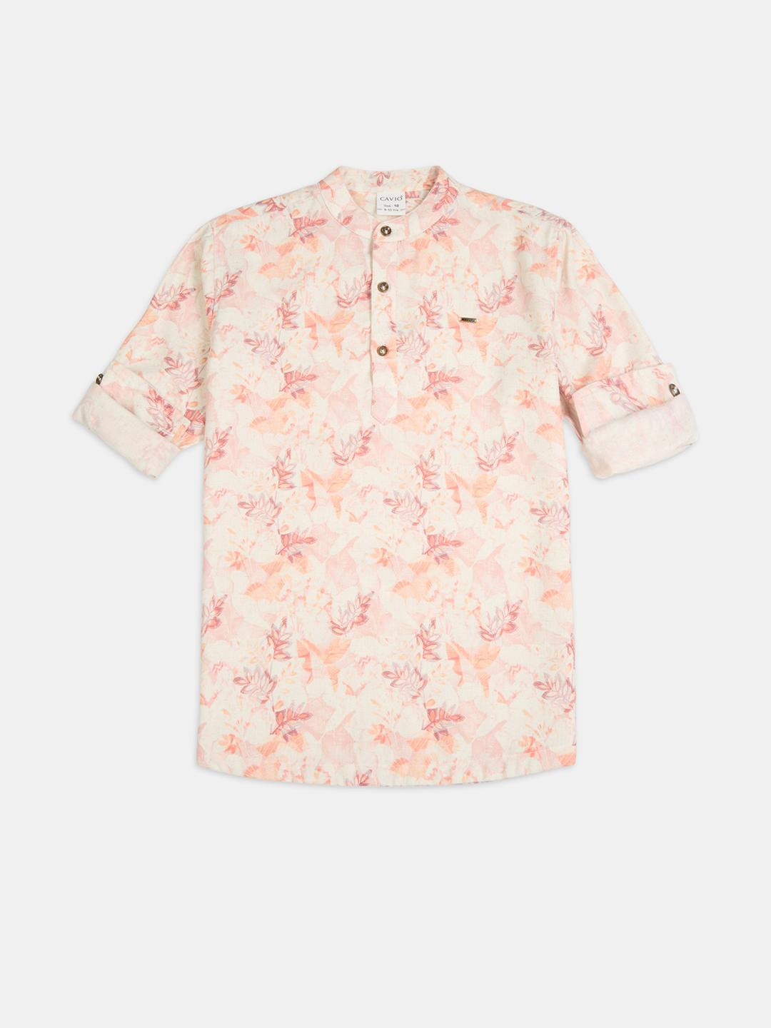 CAVIO Boys Printed Short Kurta