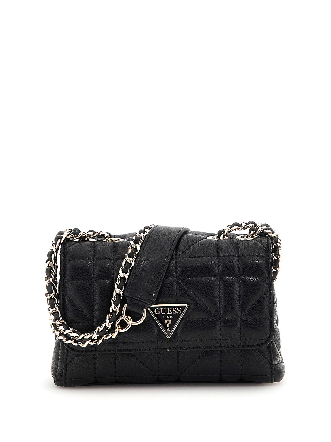 GUESS Quilted Crossbody Mini Sling Bag