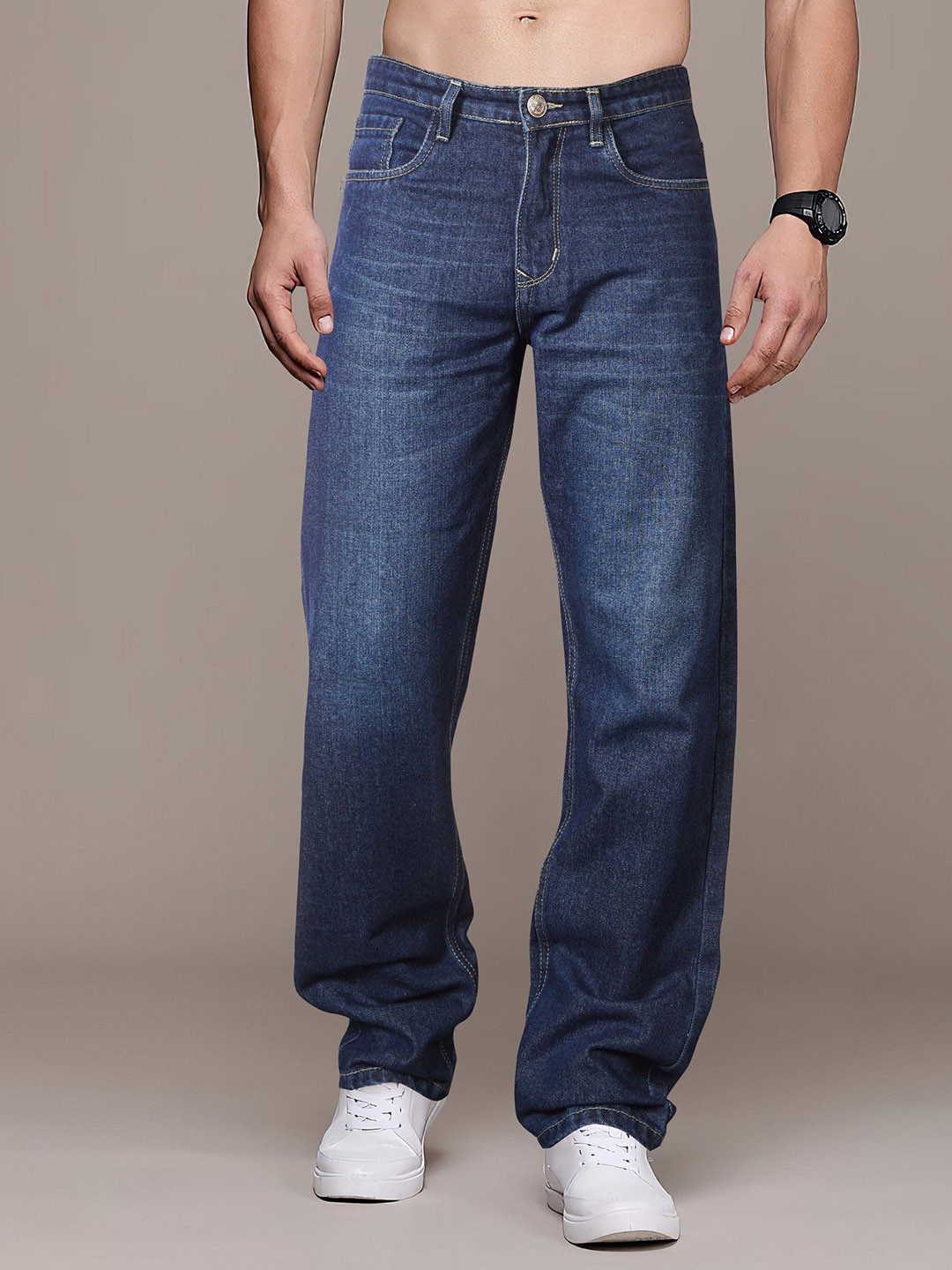 RIG BONE Men Comfort Baggy Mid-Rise Jeans