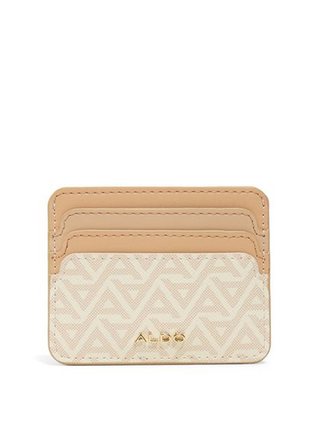 ALDO Women Checked Card Holder Wallets with SIM Card Holder