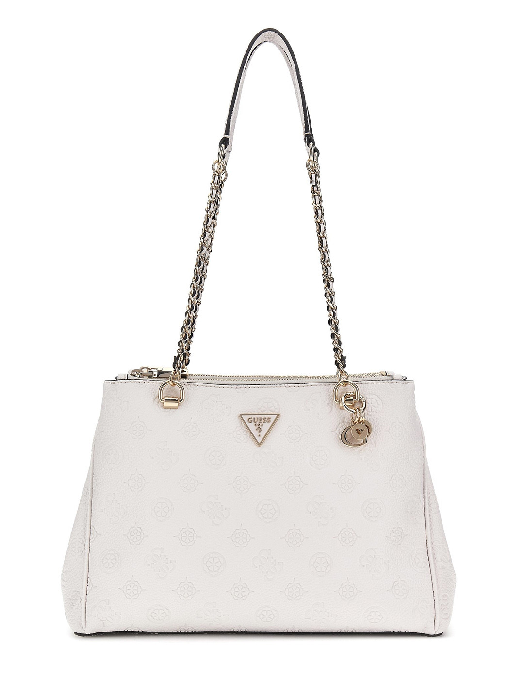 GUESS Women Textured Structured Quilted Shoulder Bag