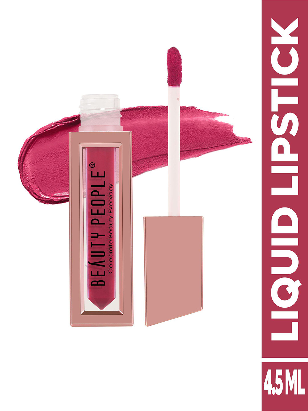 Beauty People Sweet & Sassy 12 Hour Stay Liquid Matte Lipstick - 4.5 ml Fuchsia Fever