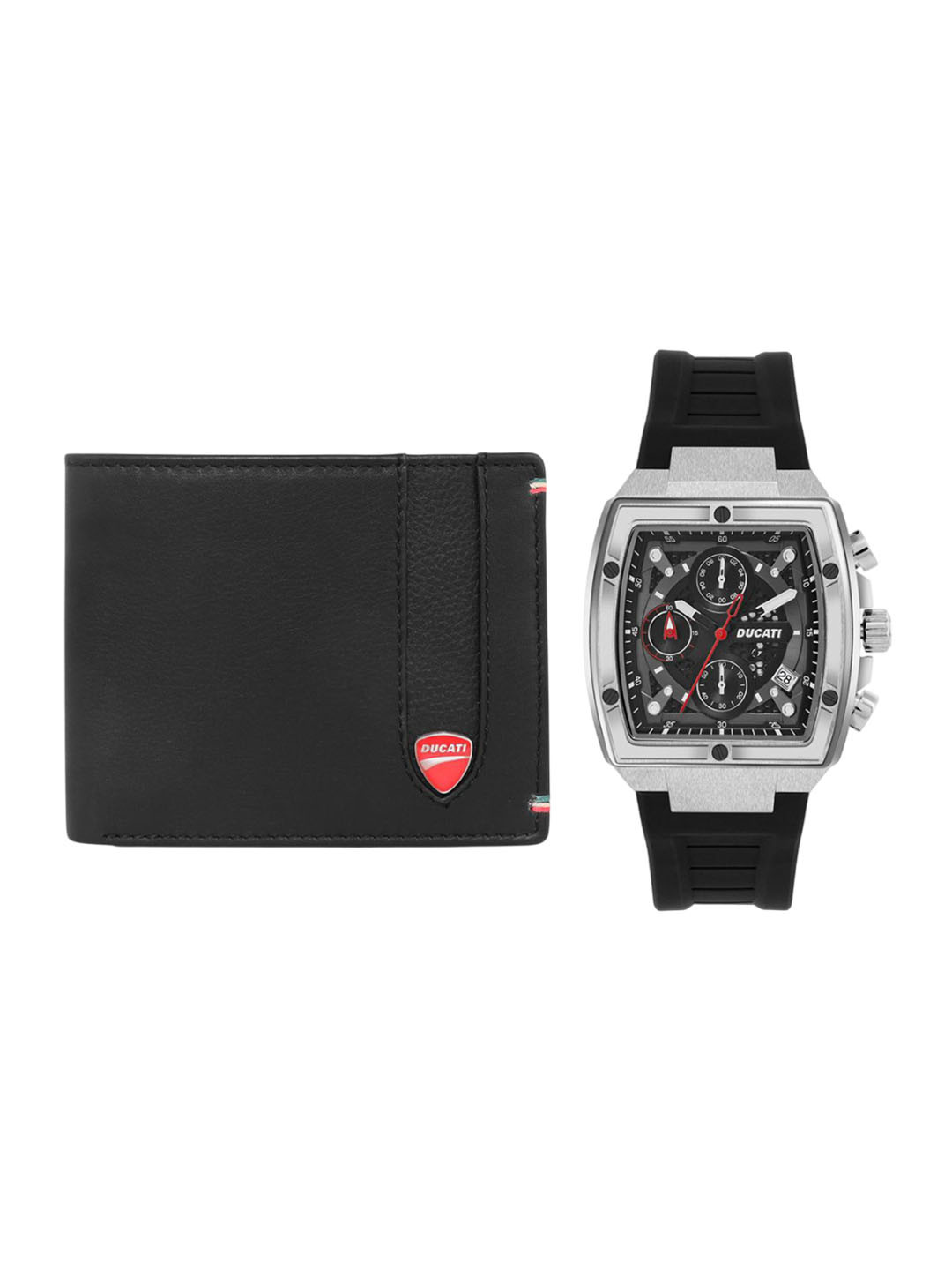 Ducati Men Watch & Wallet Accessory Gift Set