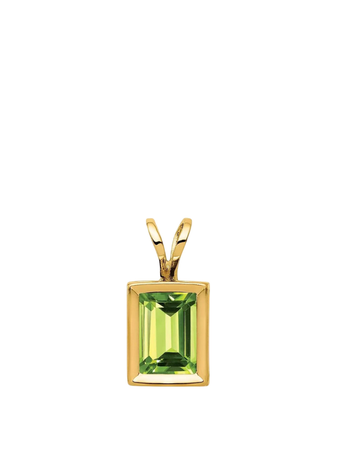 GenZcomplex Peridot Stone Pendant