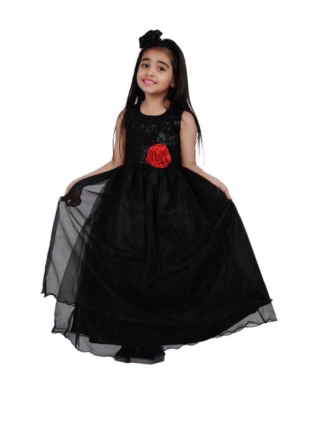 Shahina Fashion Baby Girls Sequined Fit & Flare Party Dress