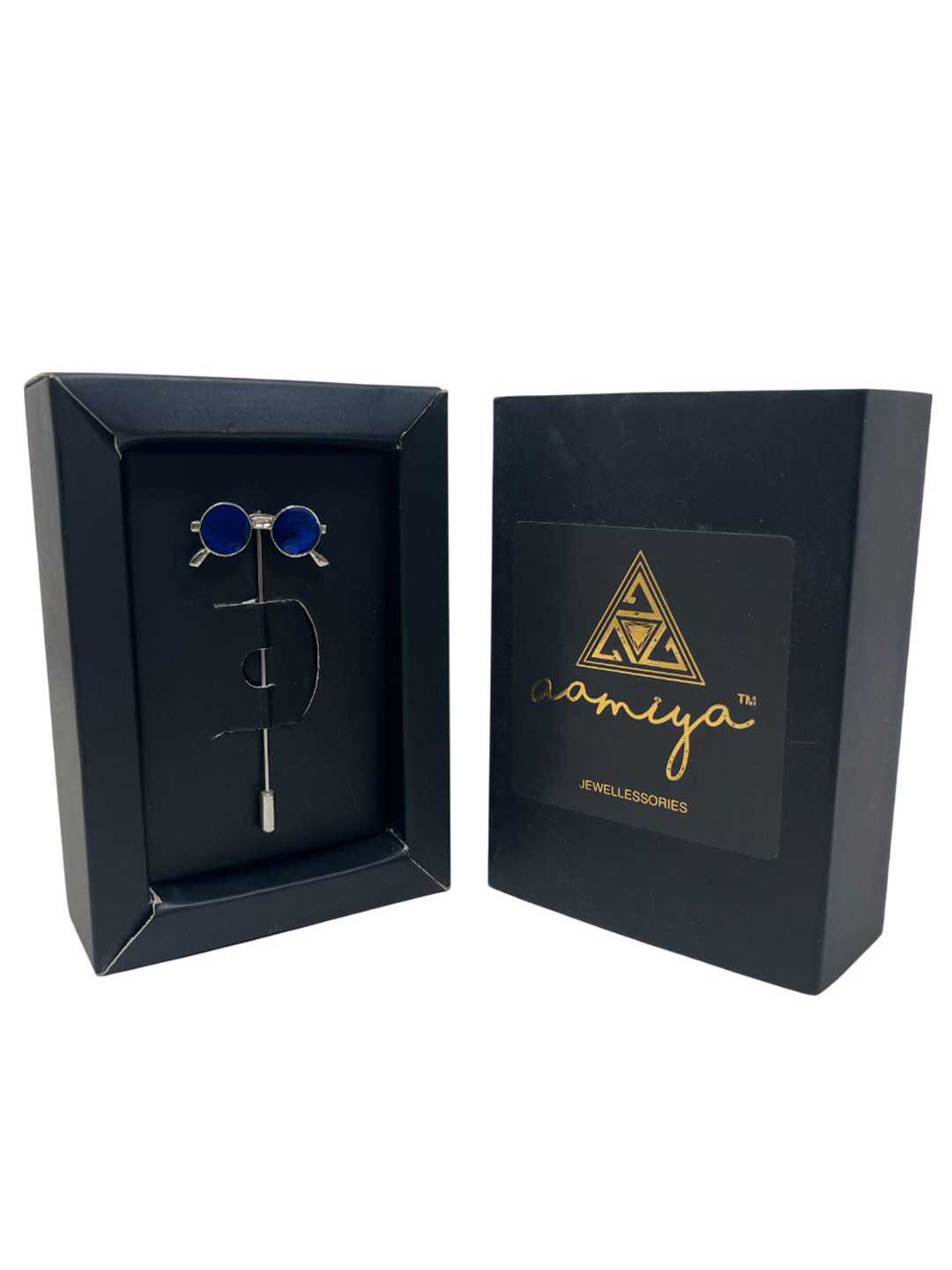 AAMIYA CREATIONS Men Sunglass Design Laple Pin Minimal Brooch