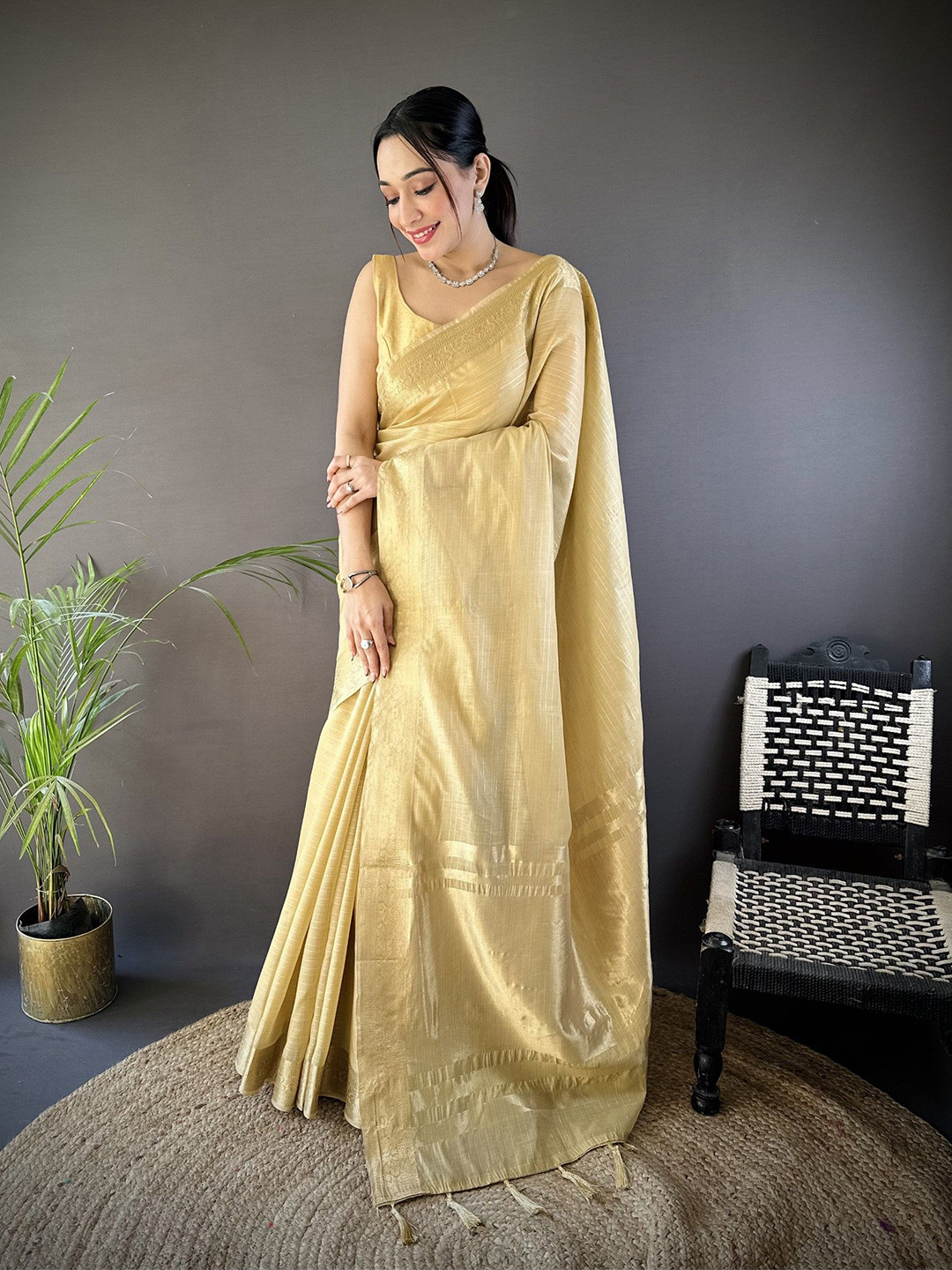 Pandadi Saree Woven Design Zari Sarees