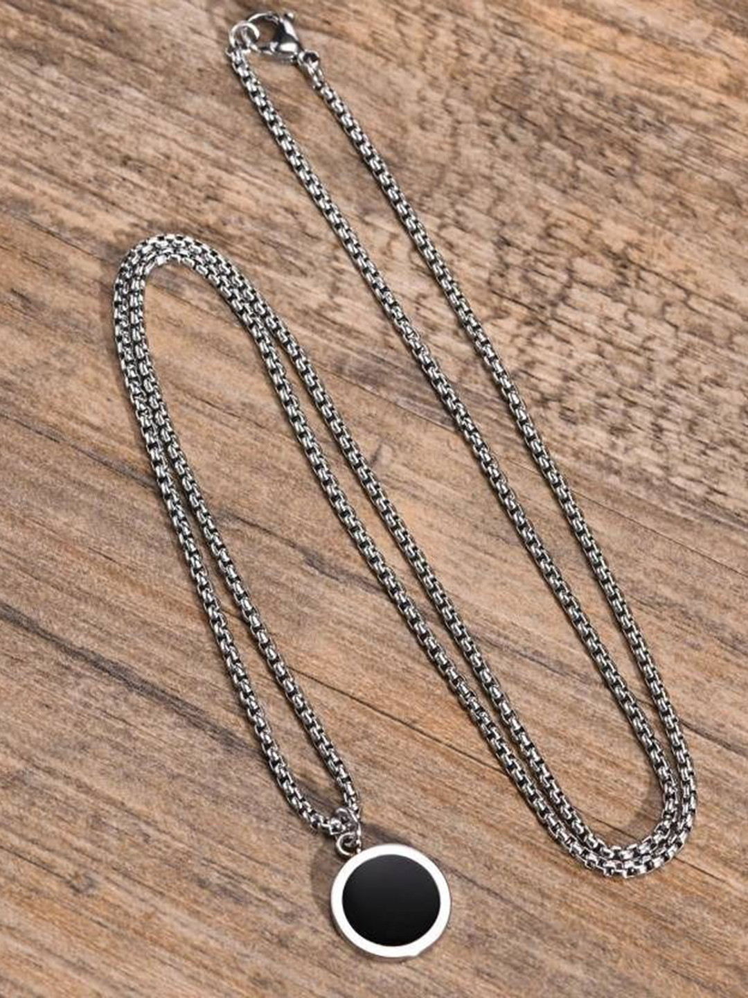 Lovemi Movements Silver-Plated Pendant