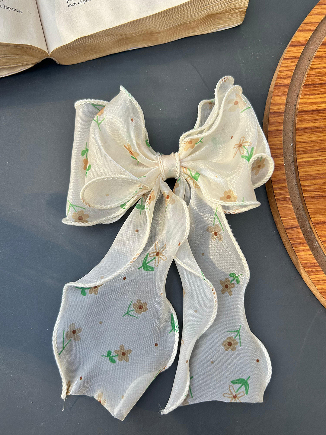 Radhya Accessories Women Spring Bloom Hair Bow Clip