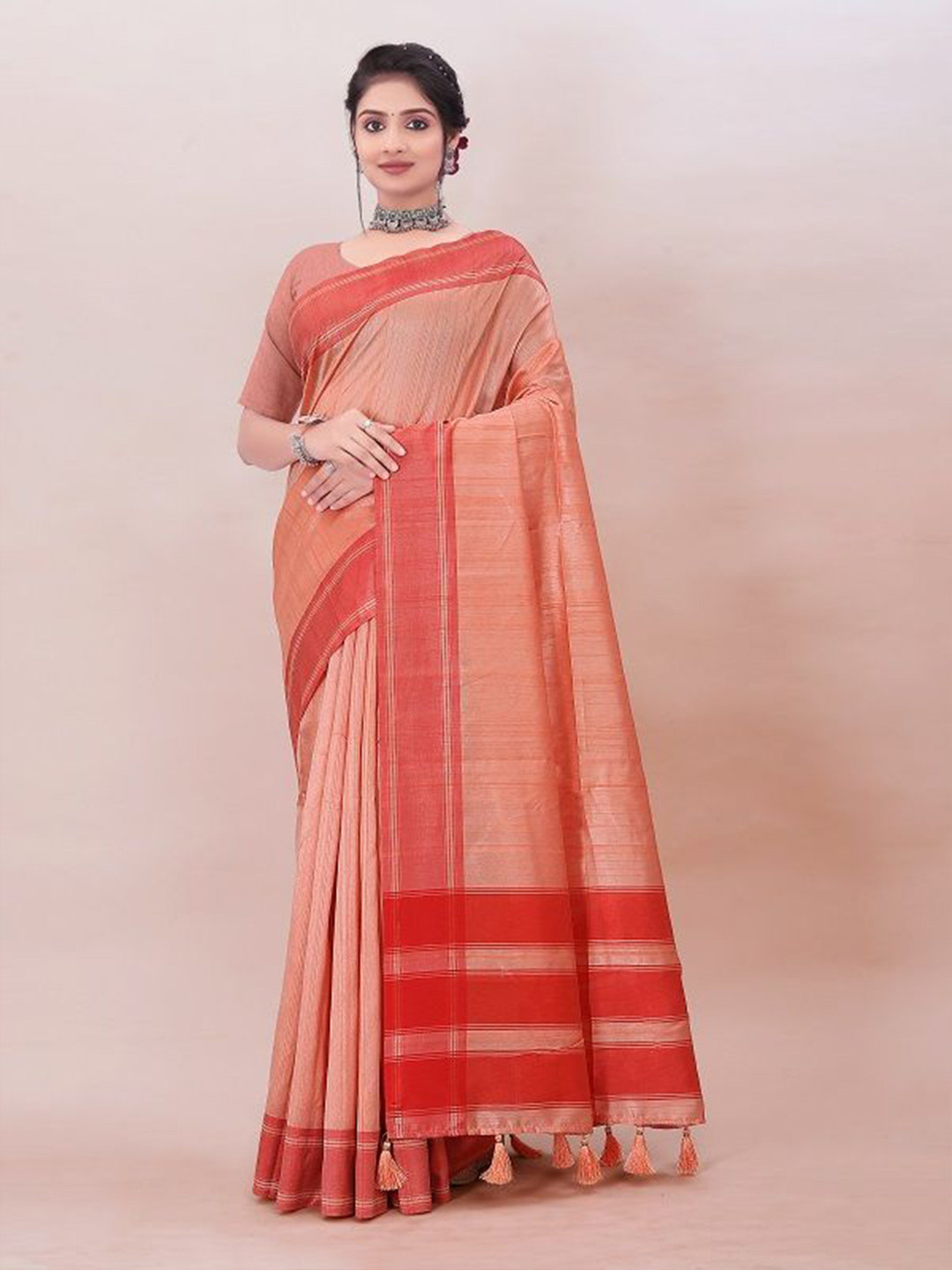 NIKATT Daily Saree With Unstitched Blouse Piece