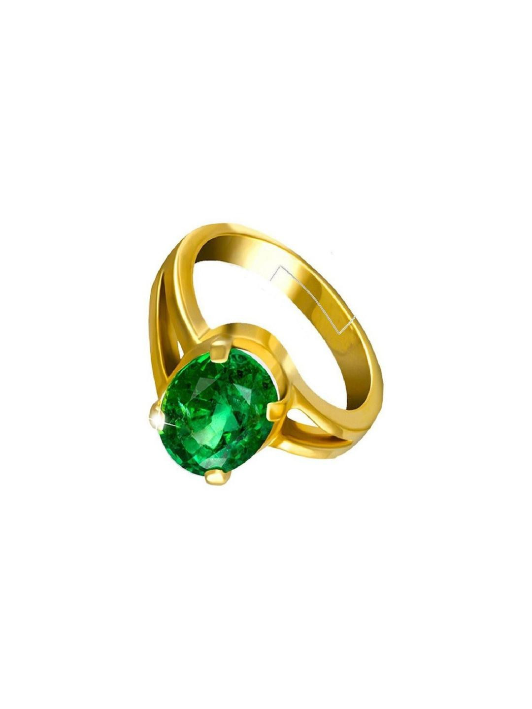 GenZcomplex Emerald Panna Copper Ring