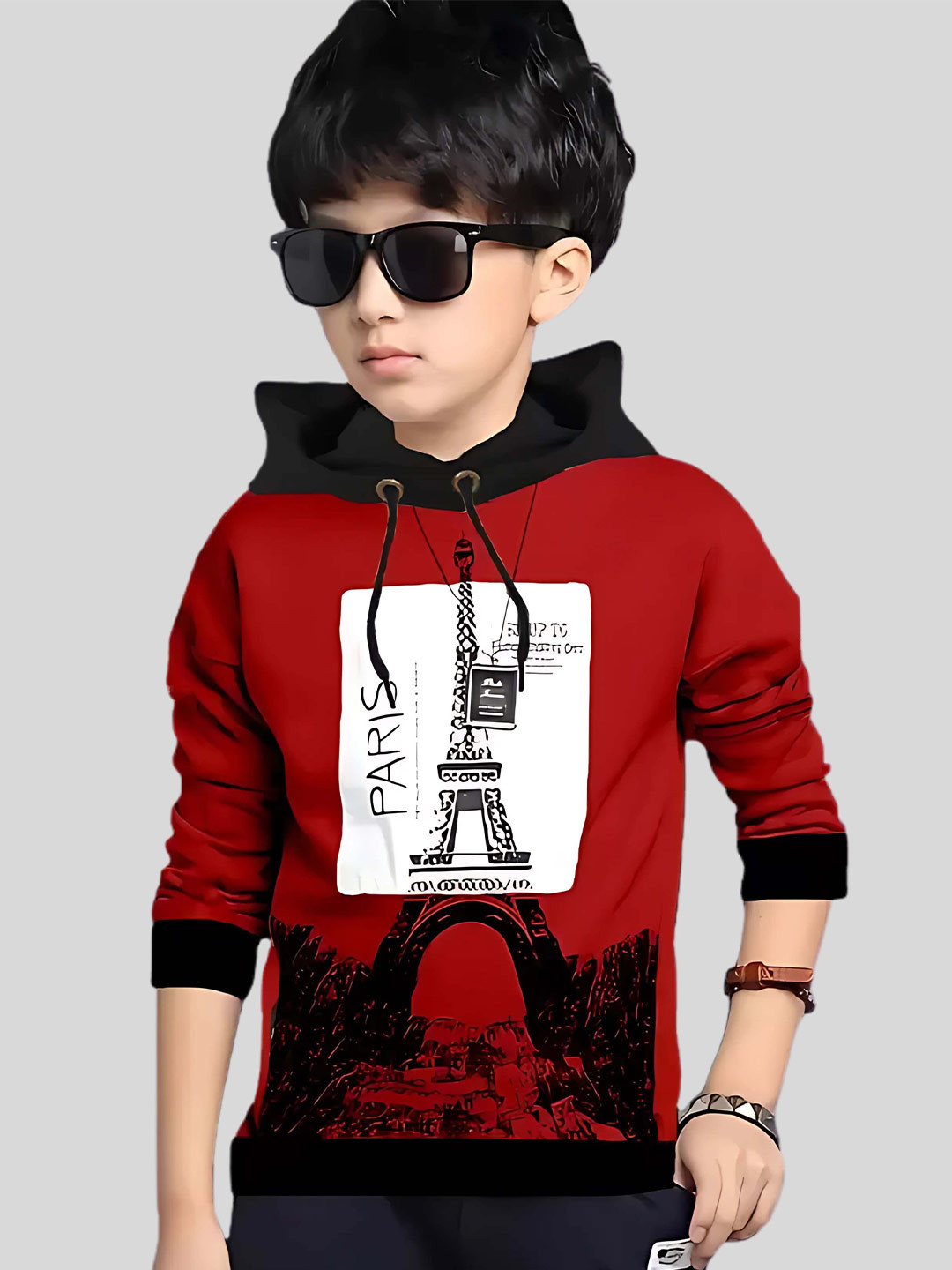 ATLANS Boys Printed T-shirt with Trousers