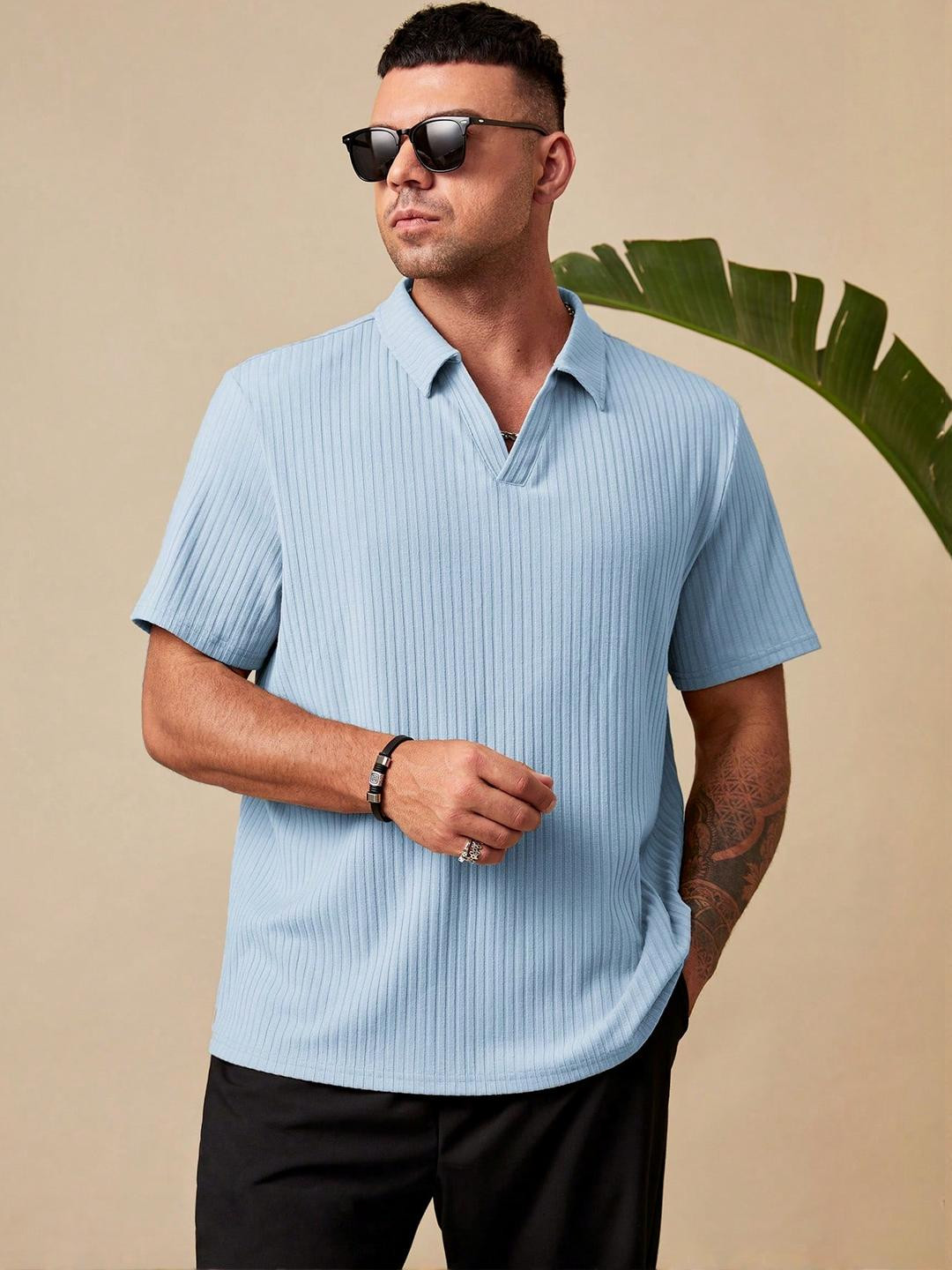 Imsa Moda Men Polo Neck T-shirt