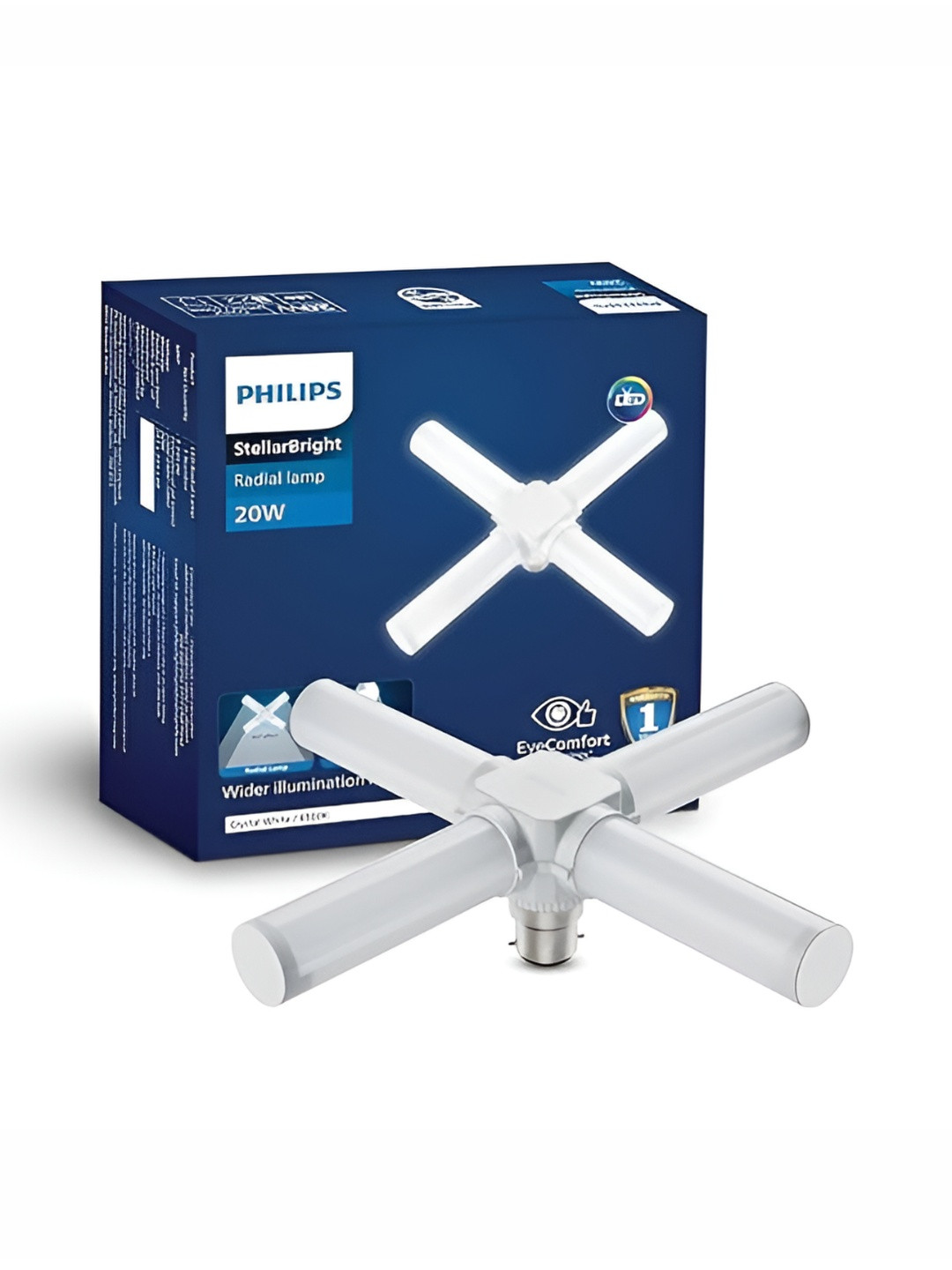 Philips Stellar Bright 20W Eye Comfort Technology T-Bulb