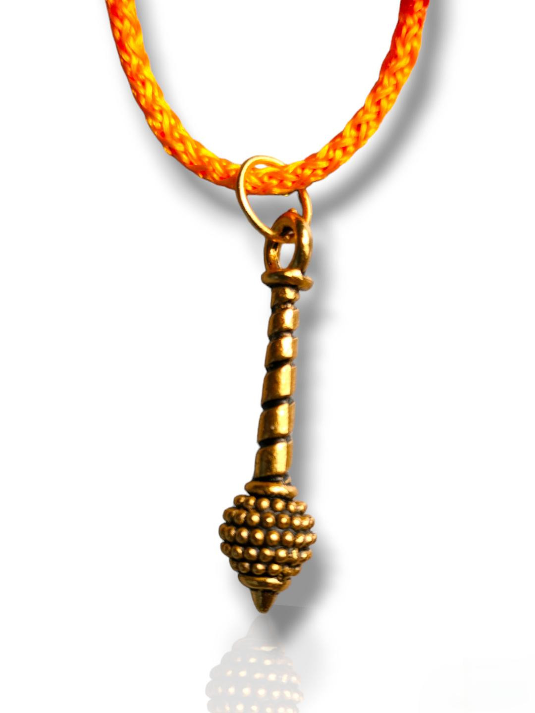 VANISHREE WORLD Gold Brass Gold-Plated Religious Pendant