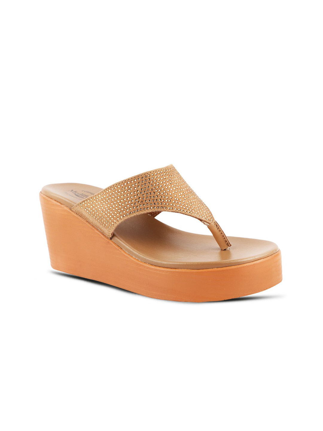 MEDIFEET Women Windy Embellished Platform Sandals