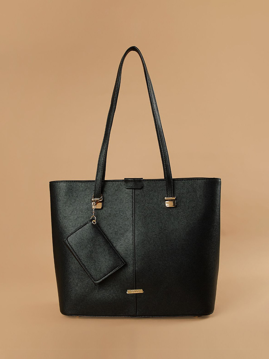 CODE by Lifestyle PU Structured Bow Detail Shoulder bag