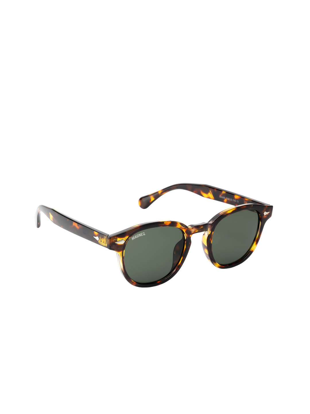 MAGNEQ Unisex Leopard Printed Round Sunglasses MG 5095/S C2 4720