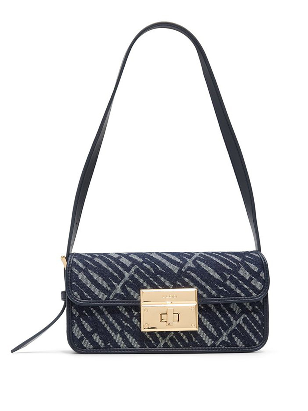 ALDO Men Typography Structured Shoulder Bag