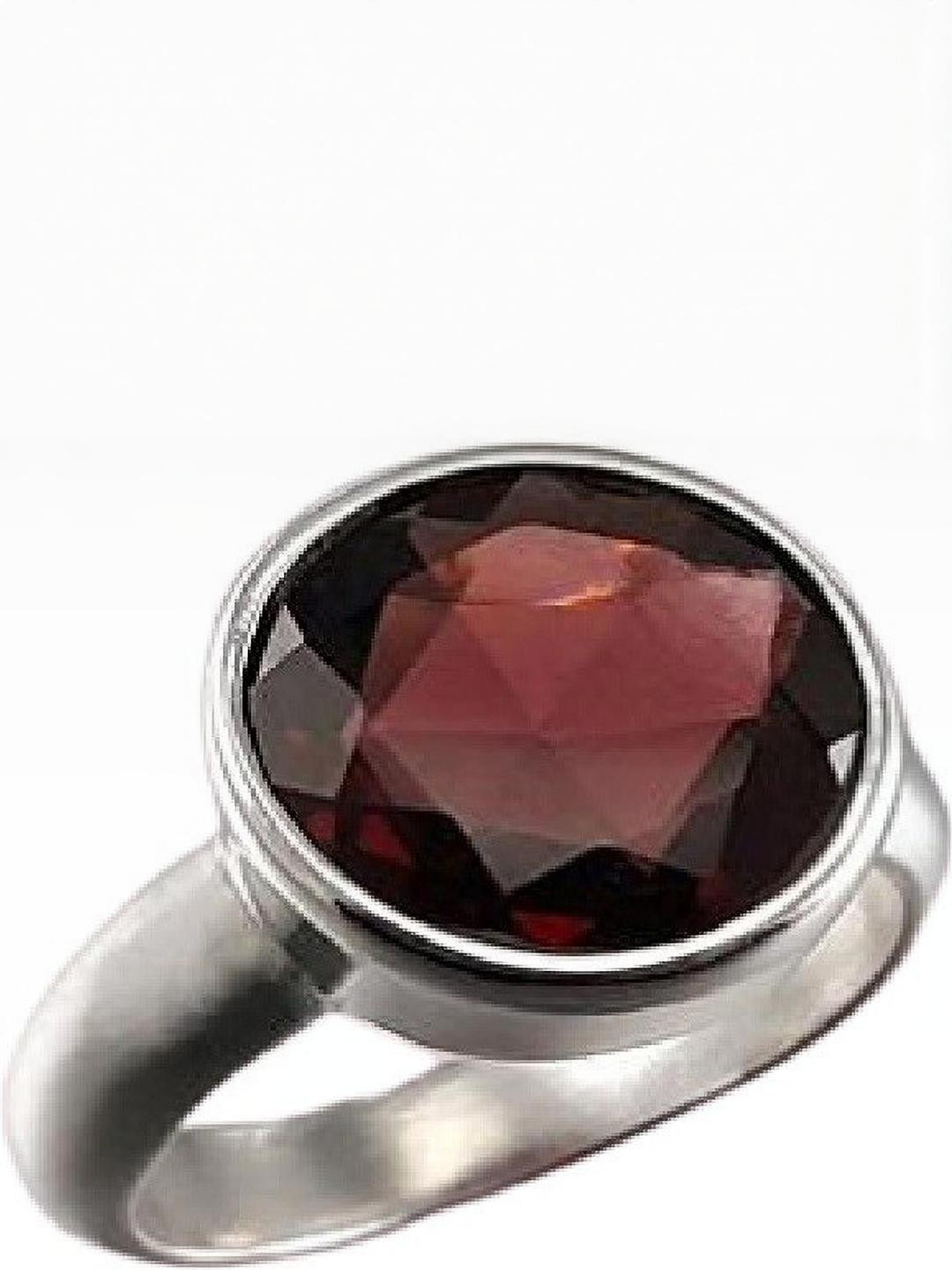 GenZcomplex Brown Copper Garnet Finger Ring