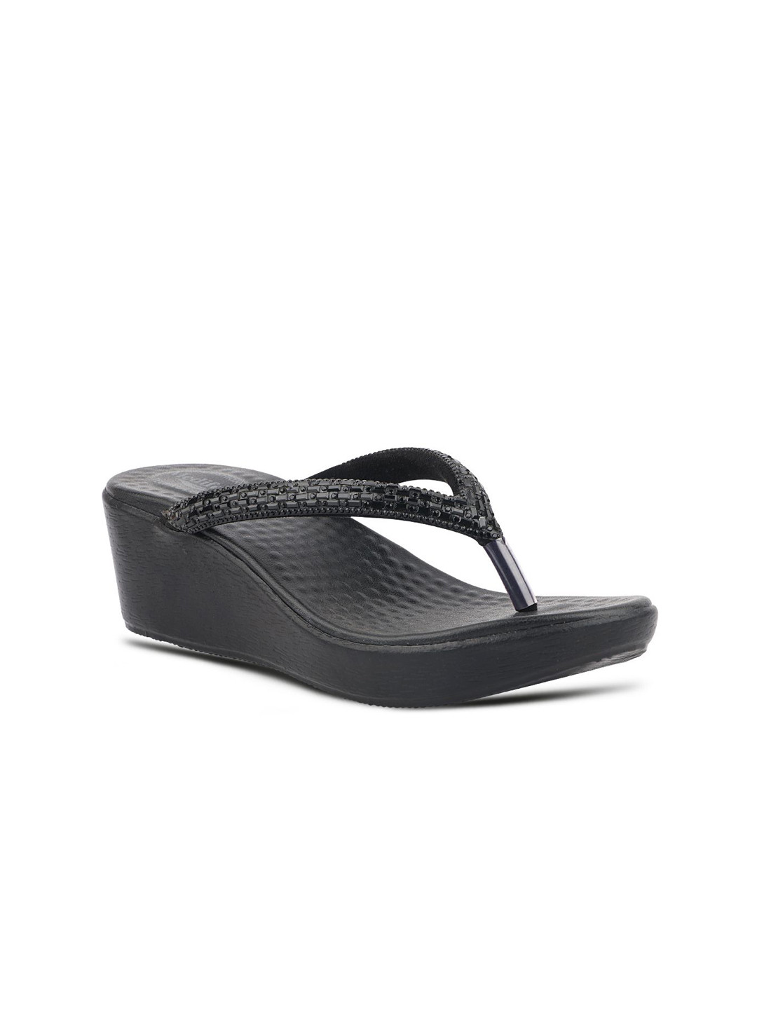 MEDIFEET Women Embellished Wedges Open Toe Regular Comfort Sandals
