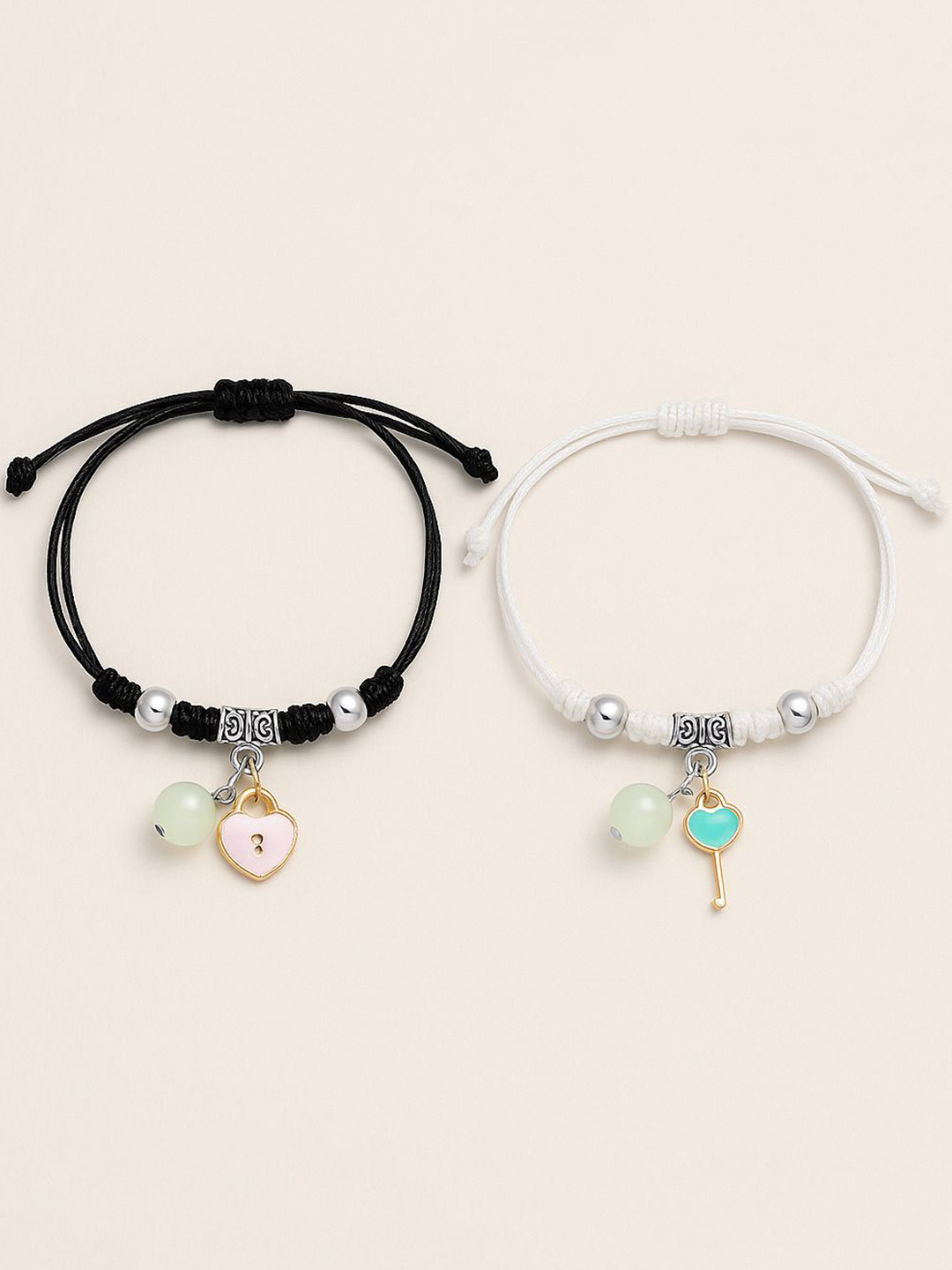 Ringzinnie Unisex Set of 2Handcrafted Bracelet