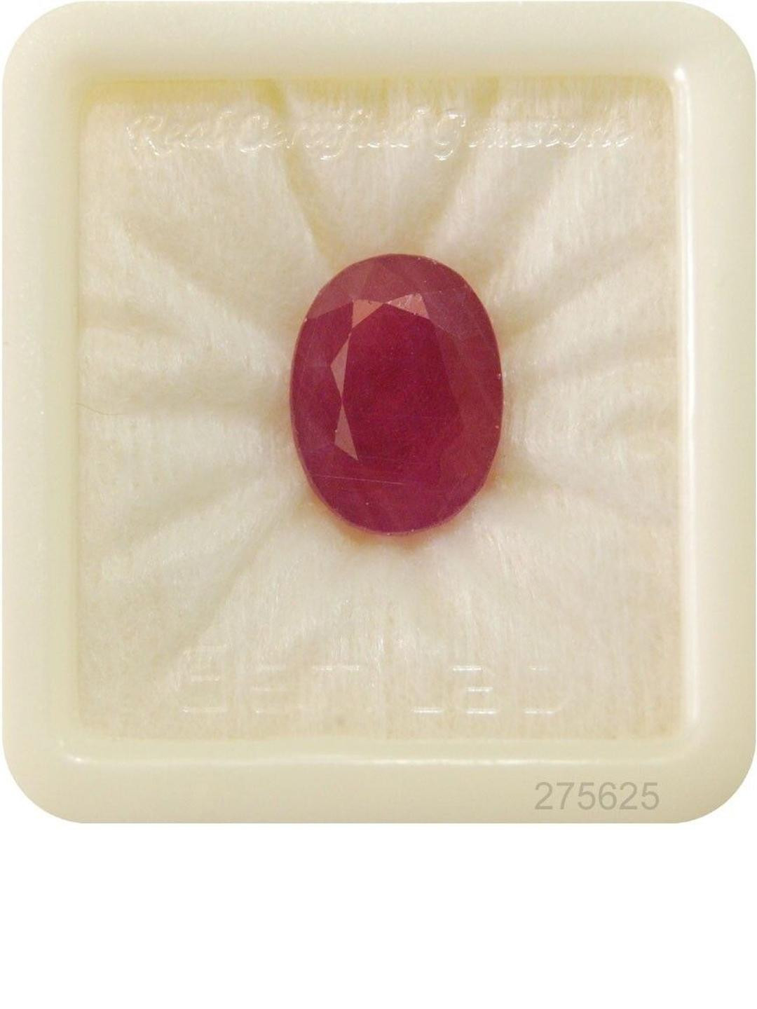 GenZcomplex Brass Ratti Ruby Sapphire Stone Stone Sapphire Ring Finger Ring