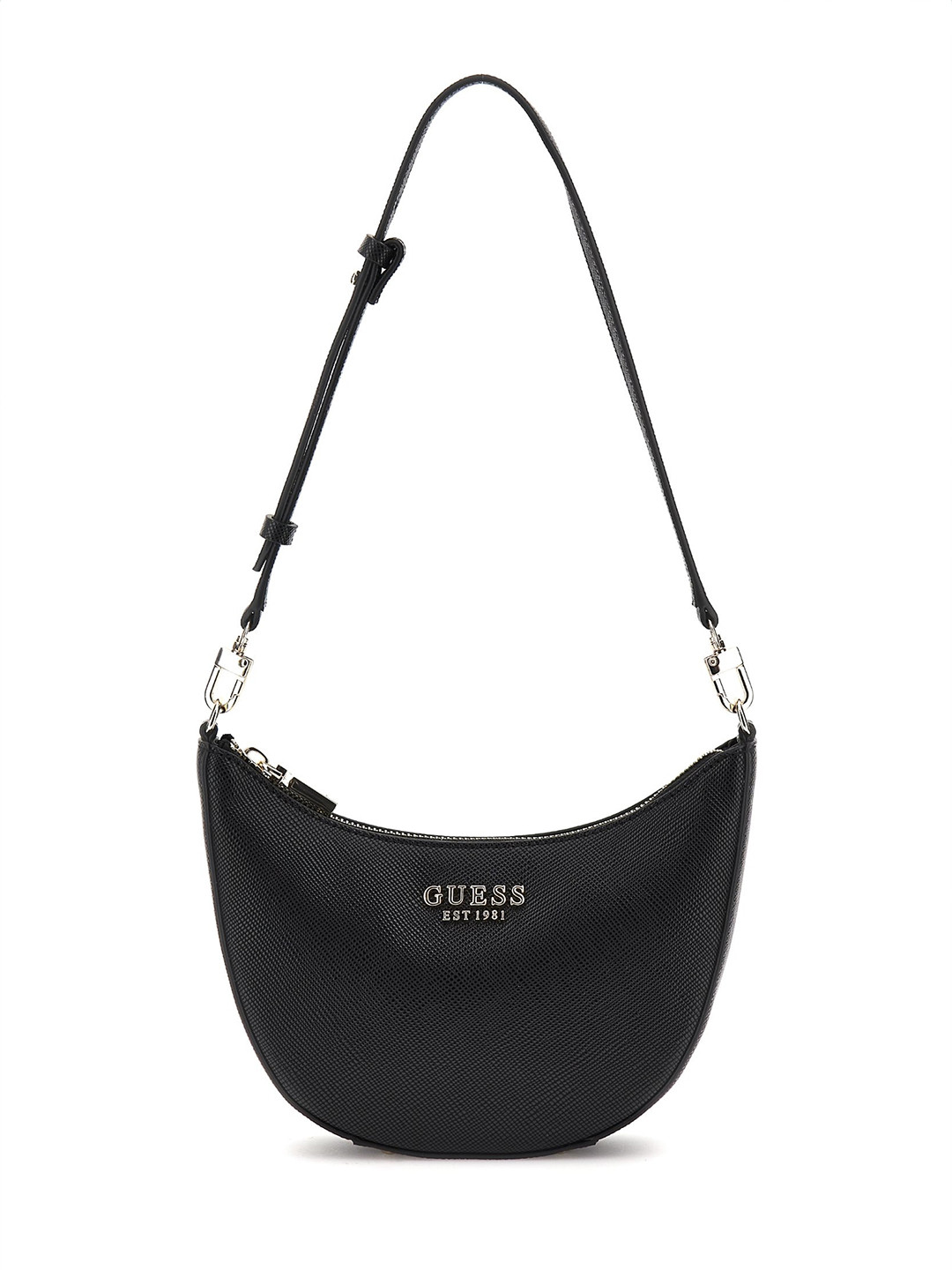 GUESS Textured Baguette Shoulder Bag
