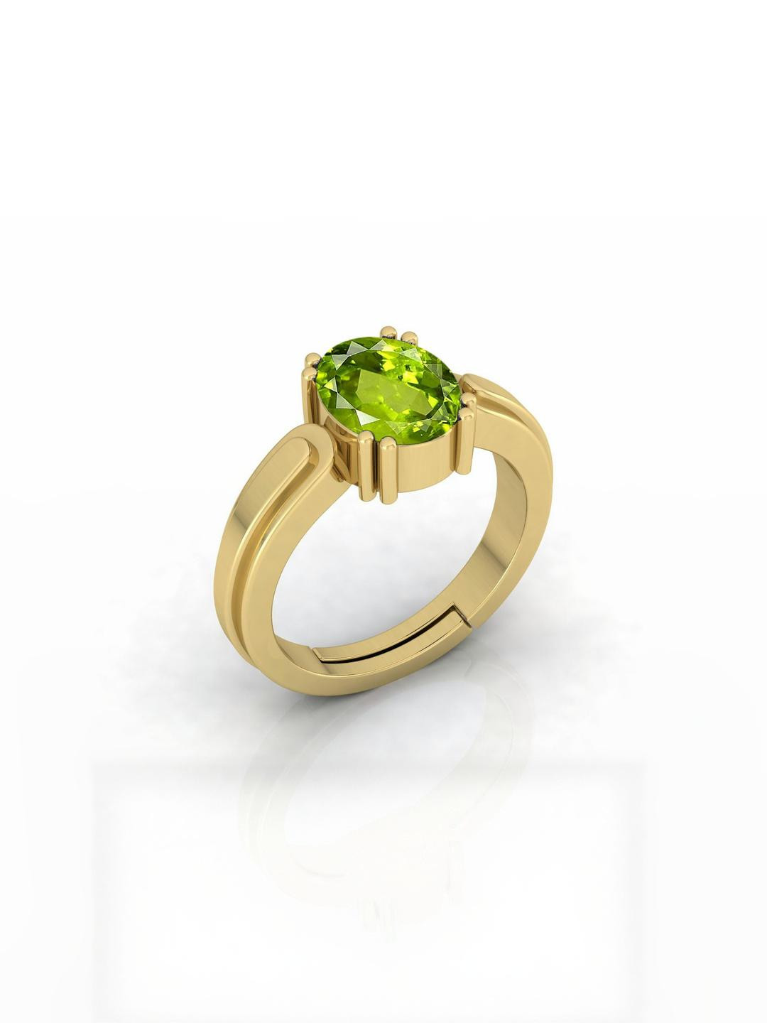 GenZcomplex Green Silver Finger Ring