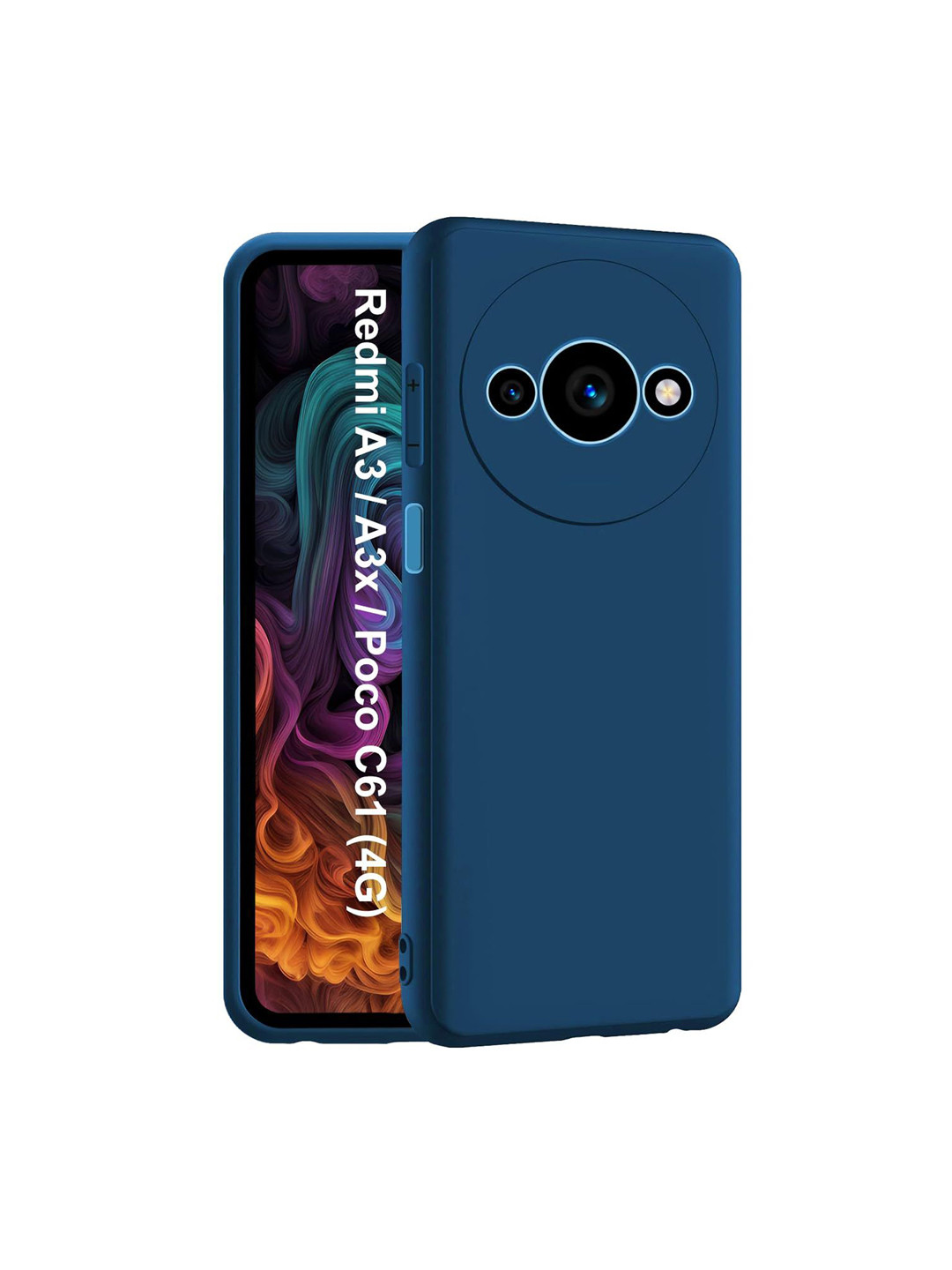 LIRAMARK Redmi A3 Redmi A3X Poco C61 Silicone Back Case